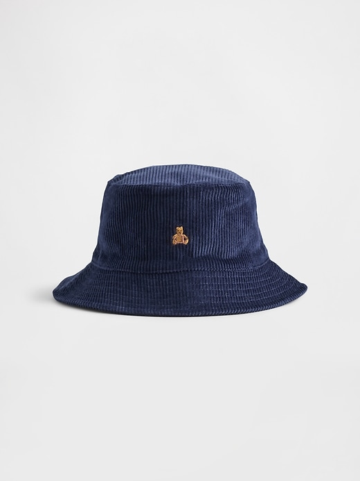 cappello da pescatore in velluto a coste per neonati e bambini