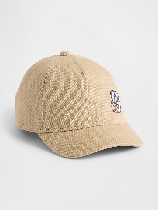 cappello da baseball con logo dellorso in cotone biologico per bambini