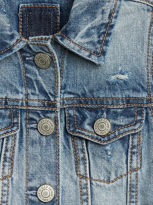 giacca in denim icon per neonati e bambini