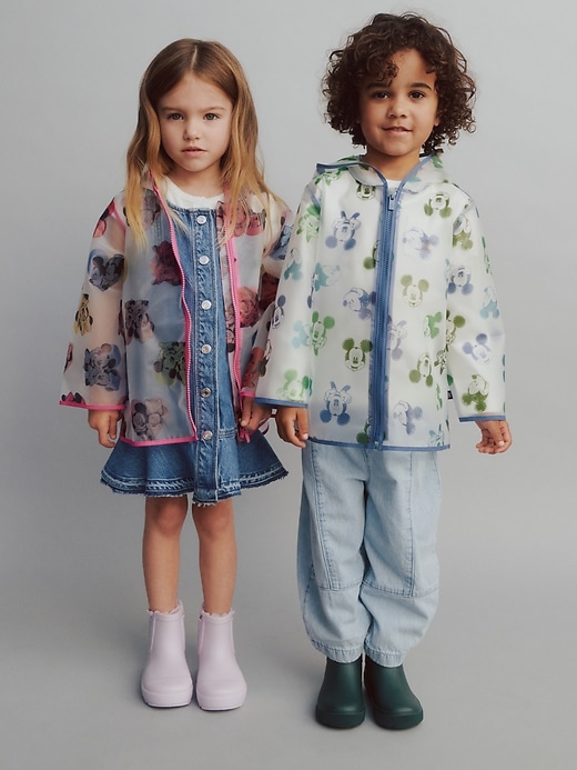 gap × disney baby toddler topolino impermeabile