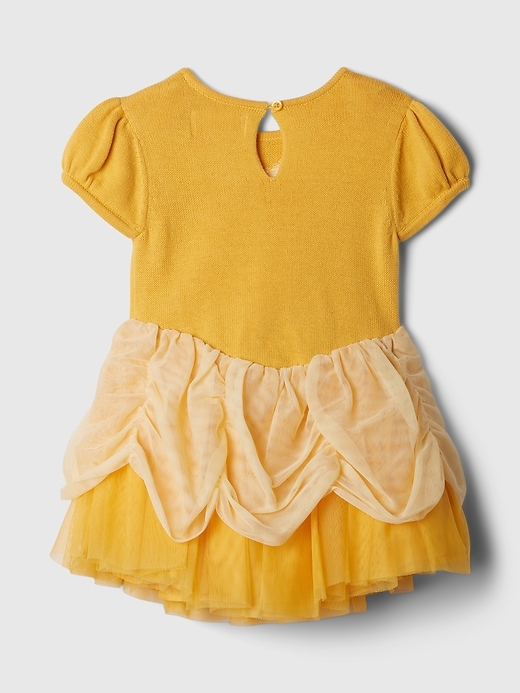 gap × disney baby toddler princess belle tulle dress