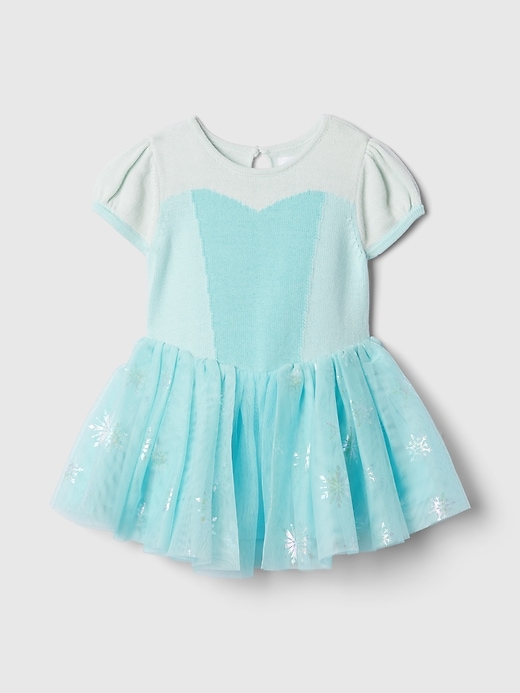 gap × disney baby toddler princess elsa tulle dress