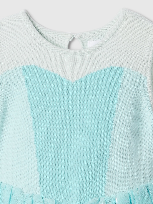 gap × disney baby toddler princess elsa tulle dress