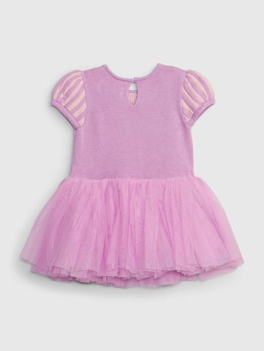 gap × disney baby toddler rapunzel tulle dress