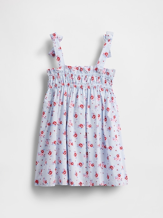 vestito con fiocco e spalline per neonati e bambini