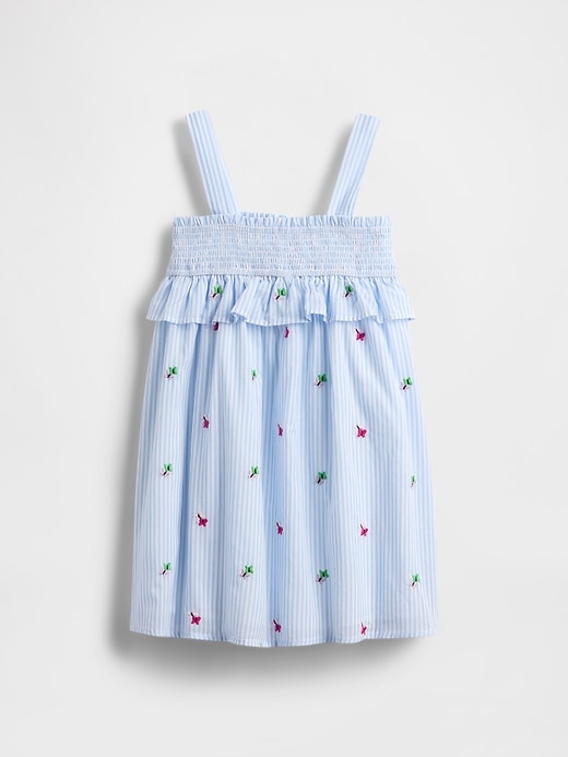 vestito canotta smockato per neonati e bambini