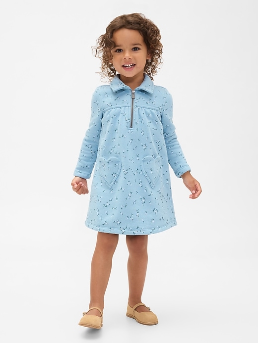 vestito vintagesoft con tasca a cuore per neonati e bambini