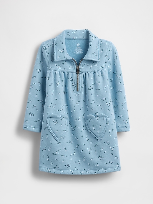 vestito vintagesoft con tasca a cuore per neonati e bambini