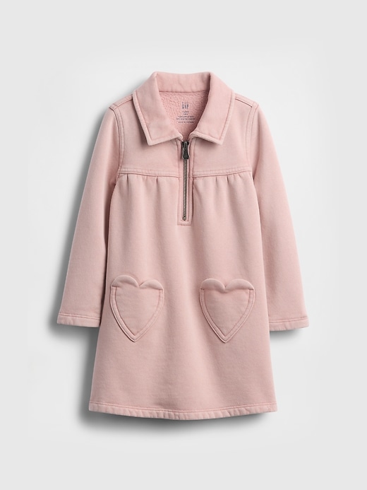 vestito vintagesoft con tasca a cuore per neonati e bambini