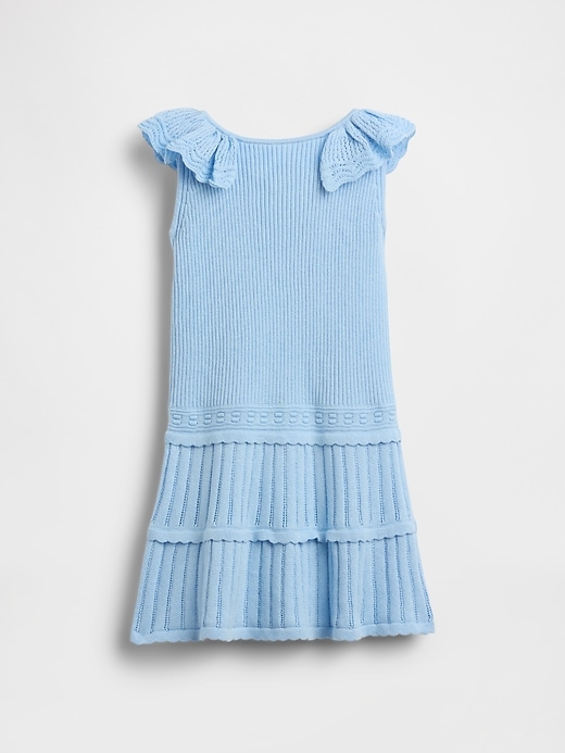 abito in maglia a vita bassa per neonati e bambini piccoli
