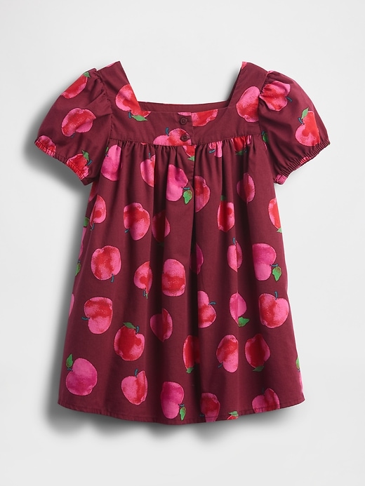 vestito con maniche a sbuffo per neonati e bambini piccoli