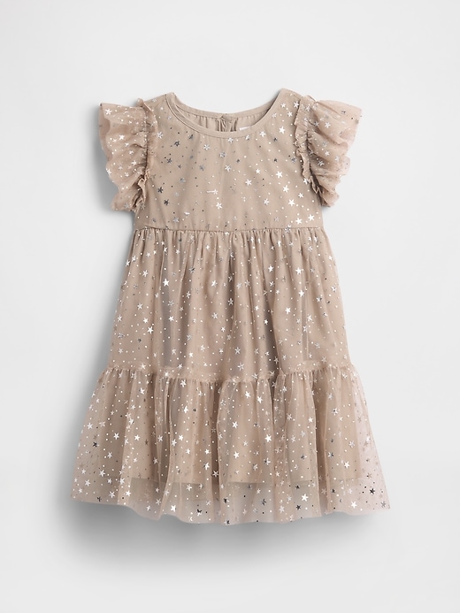 abito in tulle a strati per neonati e bambini piccoli