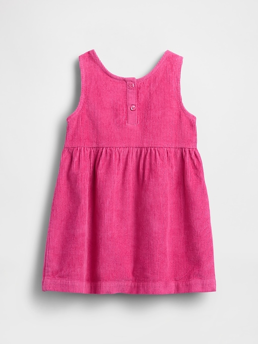 maglione a cuore in velluto a coste per neonati e bambini