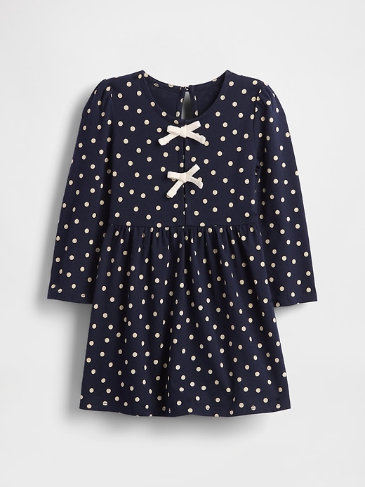 vestito con fiocco per neonati e bambini piccoli