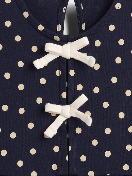 vestito con fiocco per neonati e bambini piccoli