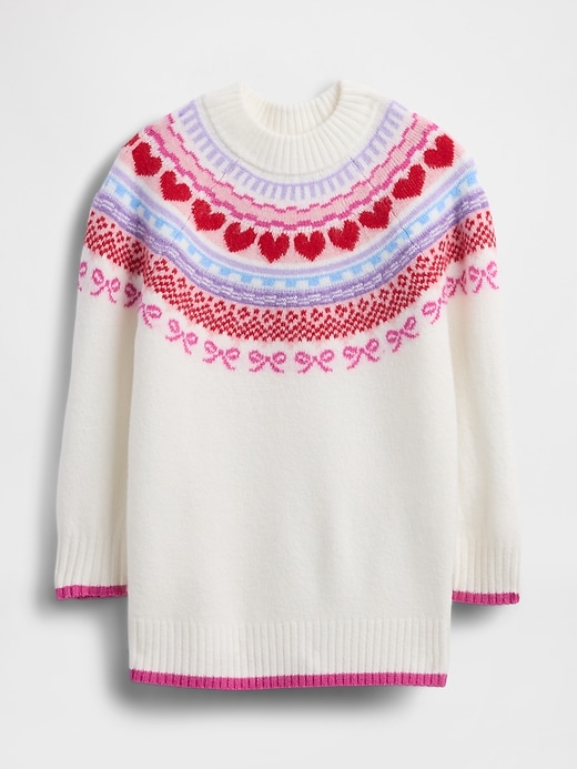 abito in maglia fair isle per neonati e bambini piccoli