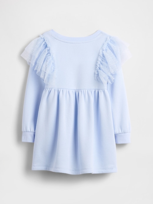 vestito felpato in tulle per neonati e bambini piccoli