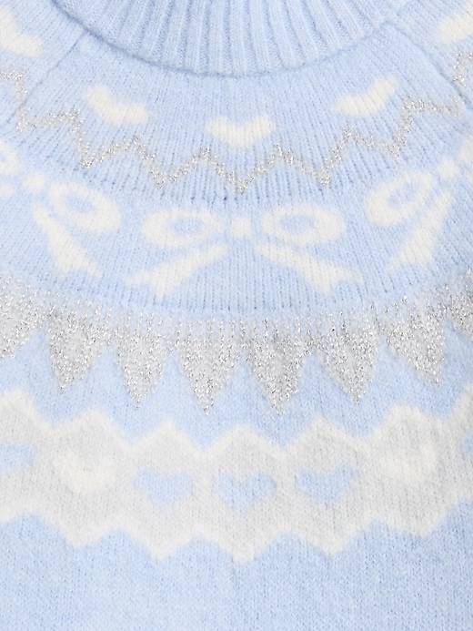 abito in maglia fair isle per neonati e bambini piccoli