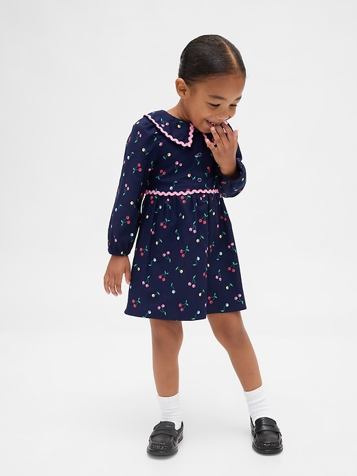 vestito con colletto per neonati e bambini piccoli