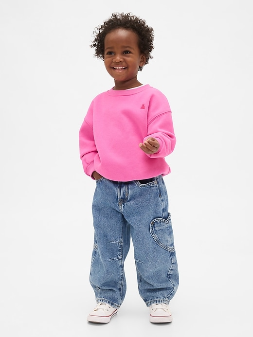 jeans a ferro di cavallo per neonati e bambini