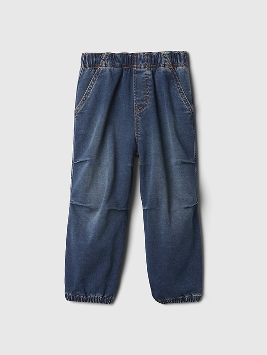 jeans tuta paracadute per neonati e bambini