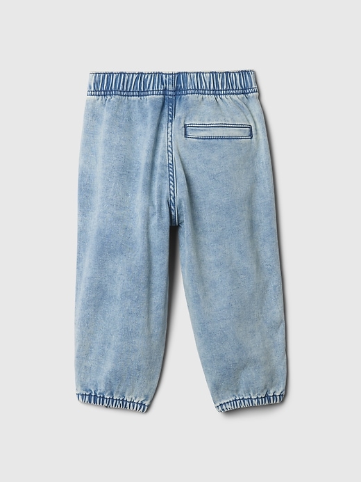 jeans tuta paracadute per neonati e bambini