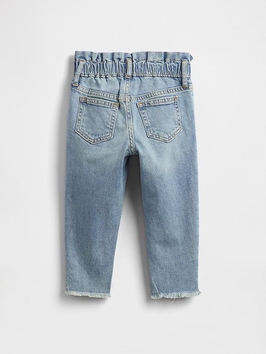 jeans da infilare per neonati e bambini proprio come i mom jeans