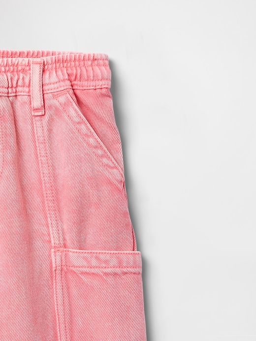 jeans cargo ultra morbidi da indossare per neonati e bambini