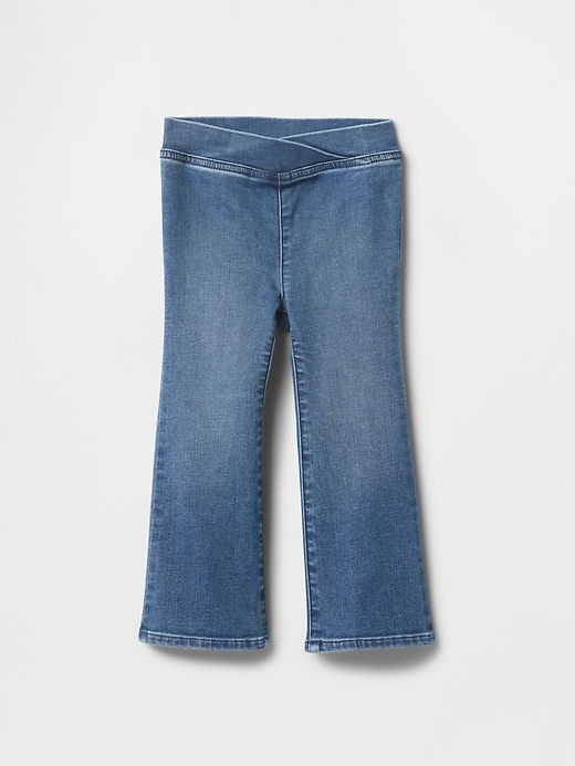 jeggings a zampa di elefante in denim per neonati e bambini