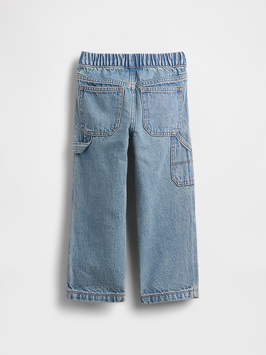 jeans da carpentiere da infilare per neonati e bambini