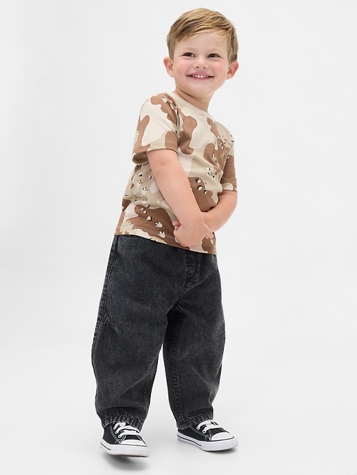 jeans a canna da infilare per neonati e bambini