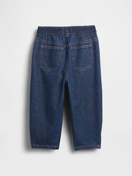 jeans a canna da infilare per neonati e bambini