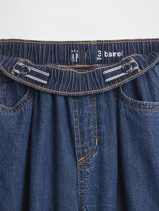 jeans a canna da infilare per neonati e bambini