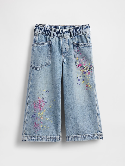 jeans larghi e a gamba larga per neonati e bambini piccoli