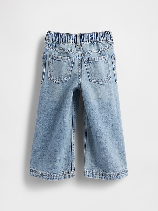 jeans larghi e a gamba larga per neonati e bambini piccoli