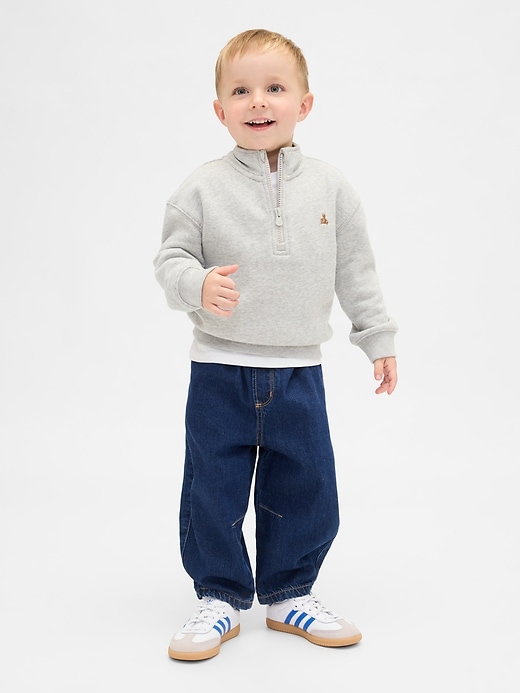 jeans a canna da infilare per neonati e bambini