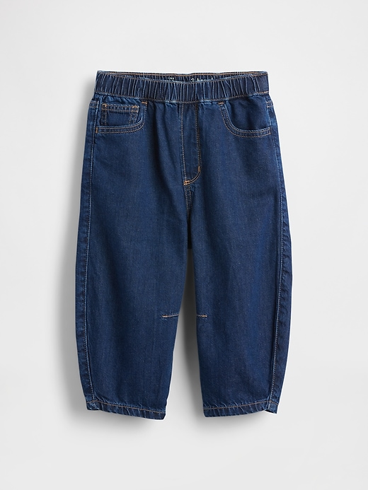 jeans a canna da infilare per neonati e bambini