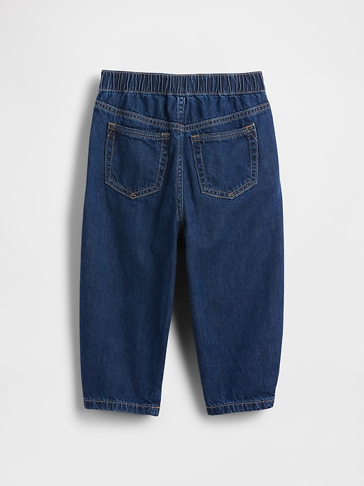 jeans a canna da infilare per neonati e bambini