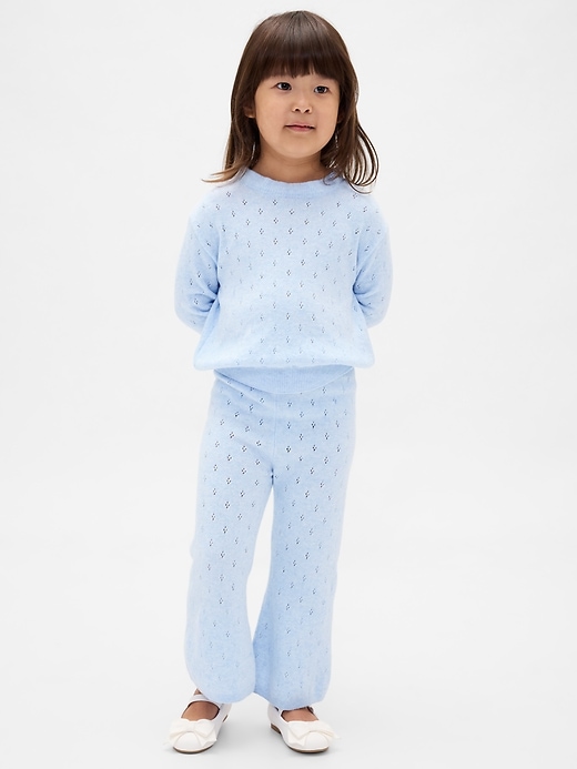 pantaloni a zampa in punta cashsoft per neonati e bambini