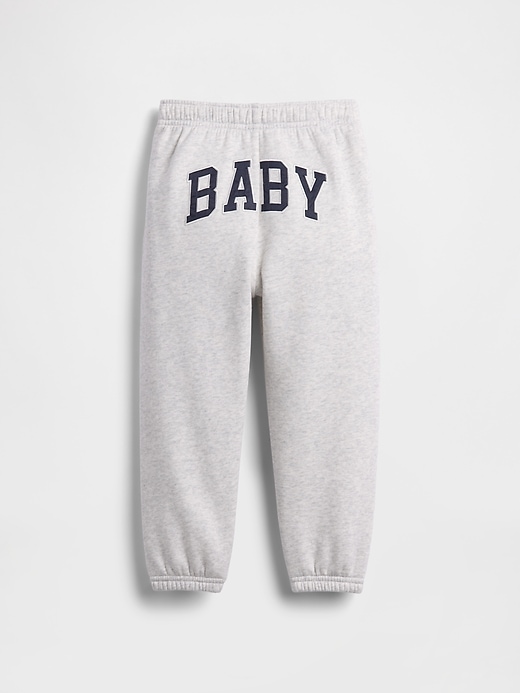 pantaloni da jogging gap × sandy liang per neonati e bambini piccoli vintagesoft logo