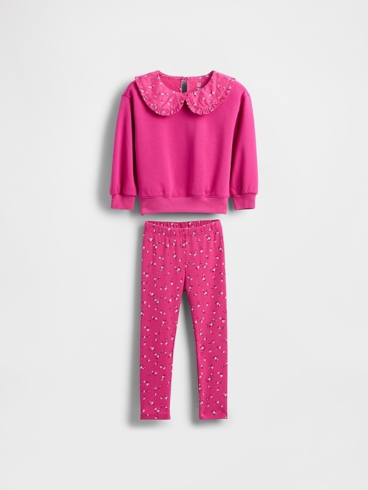 set felpa e leggings vintagesoft per neonati e bambini