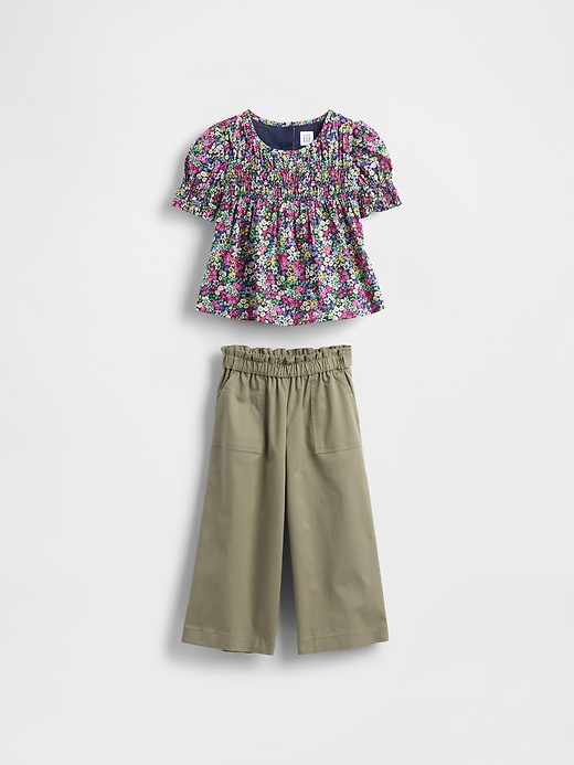 completo floreale per neonati e bambini piccoli