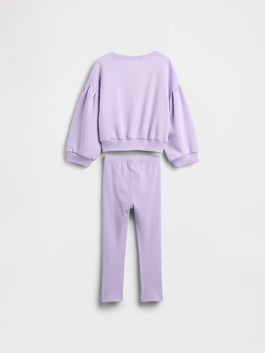 set felpa con stampa a bolle per neonati e bambini gap × disney