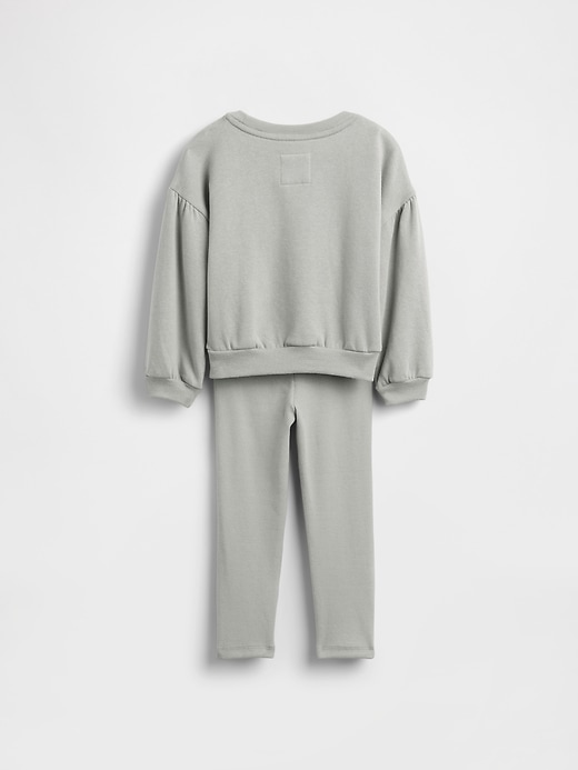 set felpa e leggings a coste bluey vintagesoft per neonati e bambini piccoli