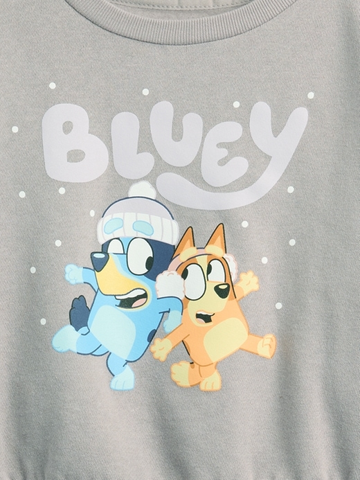 set felpa e leggings a coste bluey vintagesoft per neonati e bambini piccoli