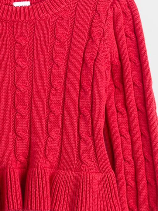 set maglione a trecce per neonati e bambini