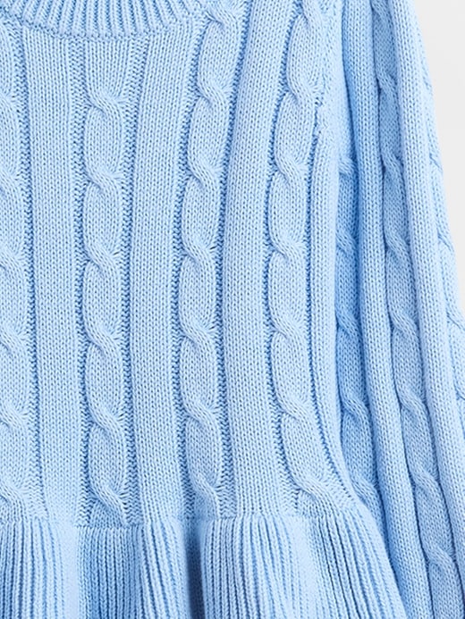 set maglione a trecce per neonati e bambini