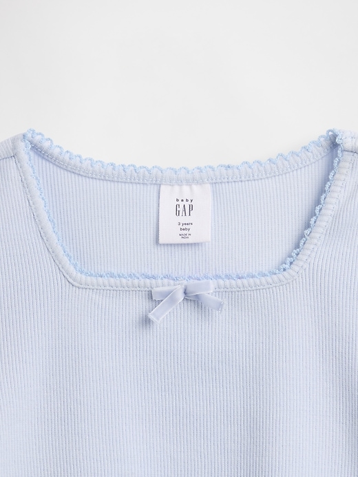 completo in tulle e costine per neonati e bambini piccoli