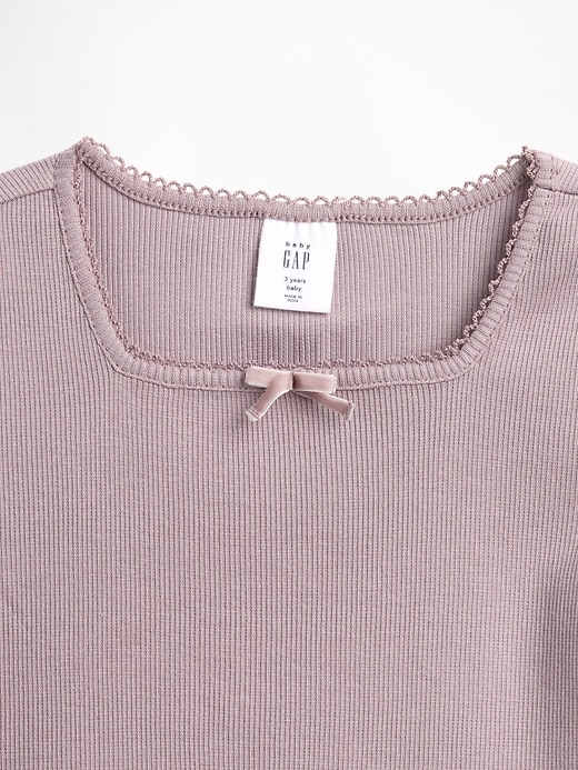 completo in tulle e costine per neonati e bambini piccoli
