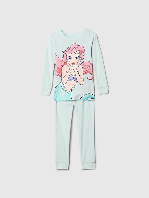 pigiama da principessa in cotone biologico spazzolato gap × disney baby